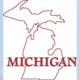 thumbnail image 2 of CafePress - MICHIGAN Body Suit - Baby Light Bodysuit, Size Newborn - 24 Months, 2 of 4