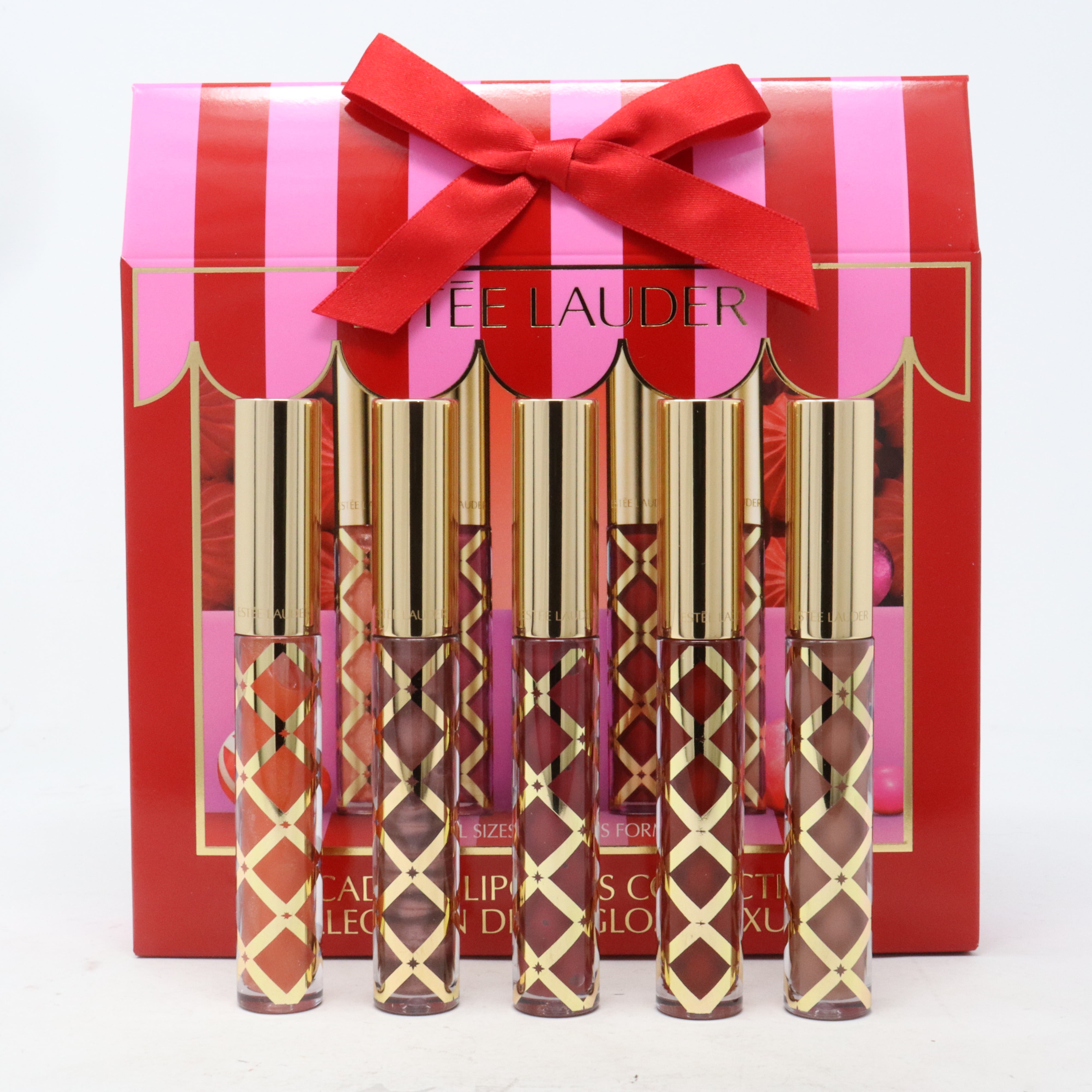 Estee Lauder Decadent 5Pcs Lipgloss Collection / New With Box