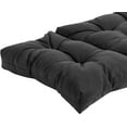 thumbnail image 4 of ZXNYH Indoor/Outdoor Chaise Lounge Cushion,Spring/Summer Seasonal Replacement Cushions. (Charcoal Black/Grey), 4 of 5