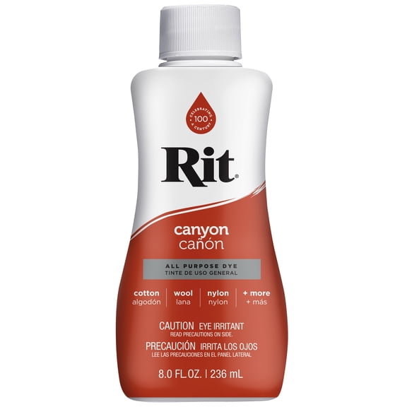 Rit All Purpose Liquid Dye - Canyon, 8 oz