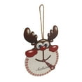 thumbnail image 2 of ¡Bienvenido a nuestra tienda! Este letrero decorativo de reloj de alce colgante está hecho de madera de álamo resistente y duradera, lo que garantiza un producto seguro y libre de conta, 2 of 10