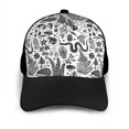 thumbnail image 3 of Yiaed Fall Forest Print Baseball Cap Dad Hat Polo Style Plain Blank Adjustable Size, 3 of 5