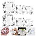 thumbnail image 2 of Miangastore 40pcs High Realism Acrylic Ice Cubes Clear Fake Ice Rocks for Bar and Home Decor Fake Ice Clear Fake Ice Cubes Reusable Acrylic Ice Rocks, 2 of 8