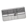 thumbnail image 3 of CoudarTitie Car Trunk Organizer Storage Backseat Hanging Bag Automotive Container Waterproof Gray, 3 of 9