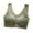 Army Green, variant on Women's Tube Top Bralette Wireless Gathering, Beautiful Back Strapless Style Lingerie, Thin Breathable Minimizer Banduea, Small Chest Push Up Big Bust Slimming Bra