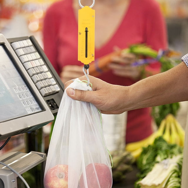 unbranded Báscula De Mano Digital Portátil Color Dorado Con Gancho Para Pesar Objetos