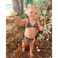 thumbnail image 4 of Douhoow Baby Girls Leopard Swimwear Summer Infant Beachwear Baby Swimsuit Girls Bathing Suit, 4 of 9