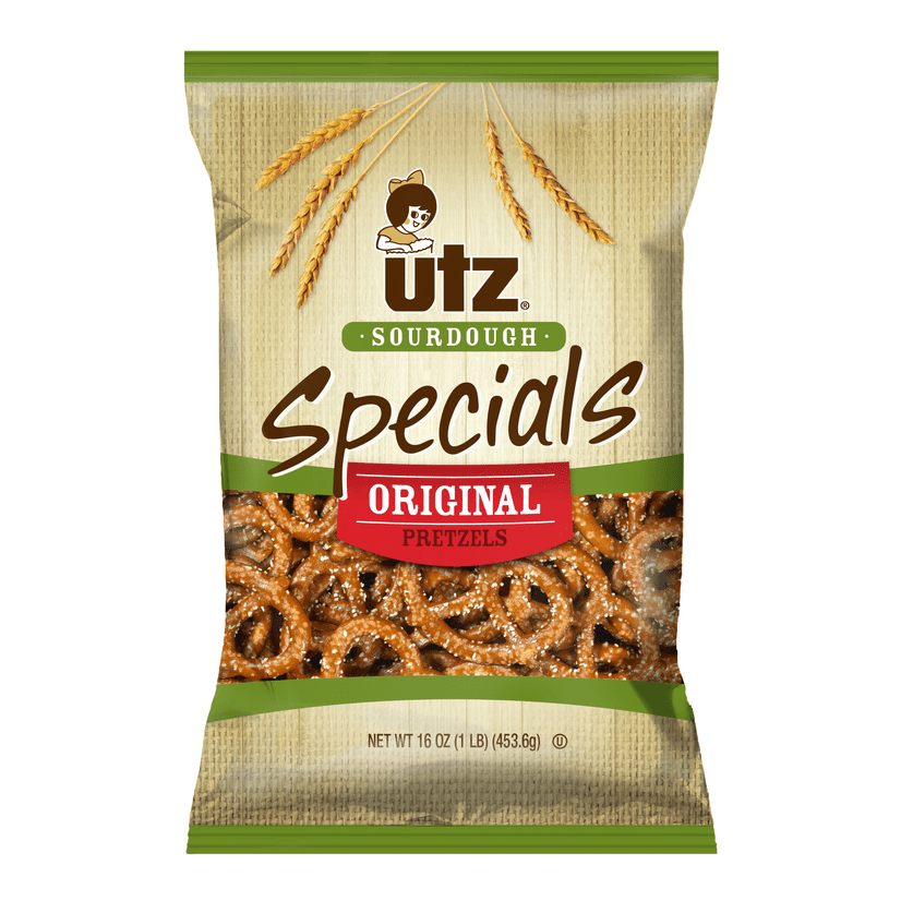 Utz Sourdough Specials Original Pretzels 16 oz