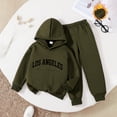 thumbnail image 2 of Zshosam Fall Baby Boy Clothes Infant Baby Boy Hooded Fall Outfit Contrast Sweatshirt Pant Set Toddler Clothes Size 4T 5T,(4-5 Years AG), 2 of 5