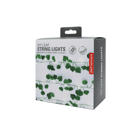 Kikkerland Ivy String Lights - 10 Feet