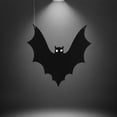 thumbnail image 5 of Miwamany 6 Pcs Halloween Bat Hanging Decorations, Realistic Bat Decorations, Halloween Party Decor for Ceiling Window Porch Classroom Office, 5 of 5