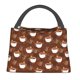 thumbnail image 1 of Disketp Cute Sloths Bear Relaxing In Coffee Cup Bolsa Térmica Estampada, Bolsa Térmica Aislante para Almuerzo, Playa y Campamento, 1 of 6