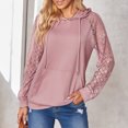 thumbnail image 2 of Sudadera Para Mujer Sudaderas Con Cuello Redondo Moda Casual Sólido Camiseta de Manga Larga Top Blusa Jersey Odeerbi ODB133011, 2 of 9