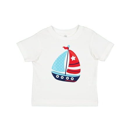 

Inktastic Sailing Boat Sailor Sailing Sails Boat Ship Gift Baby Boy T-Shirt