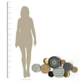 thumbnail image 3 of 45" X 3.75" X 20.25" Multi Wood Mdf Metal Wall Decor, 3 of 5