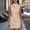 *Beige, variant on Women's Sleeveless Turtleneck Bodycon Mini Dress,Form Fit Casual Party Dress Beige,Women's Plus XXL