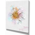 thumbnail image 2 of Beautiful Flower with Yellow Stigma - Floral Canvas Art Print, 2 of 4