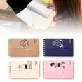 thumbnail image 4 of Mini cuadernos de bolsillo con espiral pequeño, 4 unidades, libros de notas con encuadernación superior, rendimiento confiable Jadeshay A, 4 of 8
