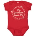 thumbnail image 3 of Inktastic My Godmother Loves Me Girls Baby Bodysuit, 3 of 5
