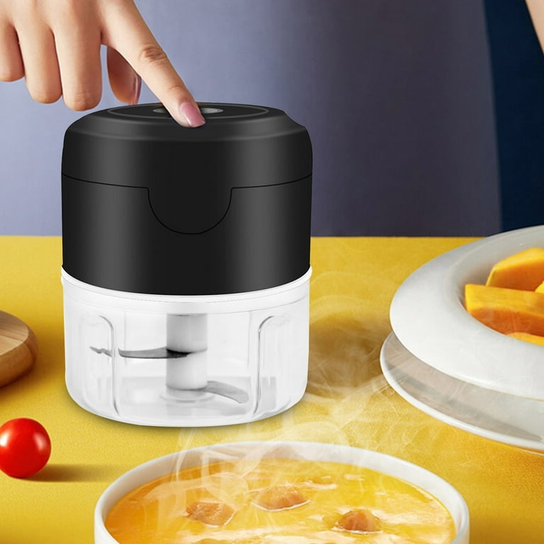  Electric Masher, USB Charging Mini Portable Food Chopper,  Electric Garlic Grinder Food Press Cutter for Vegetables Fruits Nuts Pepper  Onion Chopper: Home & Kitchen