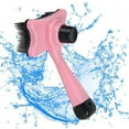 thumbnail image 2 of Pet Dog Cat Grooming Self Cleaning Slicker Brush Comb Hair Trimmer Fur Shedding, 2 of 2