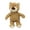 Brown, variant on Dog Companion for Heavy Chewers- New Indestructible Robust Bear Dog Toy, Resistant Squeaky Dog Toys for Heavy Chewers, Unbreakable Stuffed Plush Dog Toys for Aggressive Chewers (Light Brown L)
