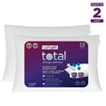 thumbnail image 1 of AllerEase Total Allergy Defense Bed Pillow, Jumbo- Antimicrobial, 2 Count, 1 of 7