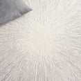 thumbnail image 6 of SAFAVIEH Abstract Olivera Radiate Area Rug, Ivory/Silver, 5' x 8', 6 of 7