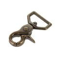 thumbnail image 4 of 3002A Antique Brass, Swivel Trigger Snap, Solid Brass-LL, 1", 4 of 8