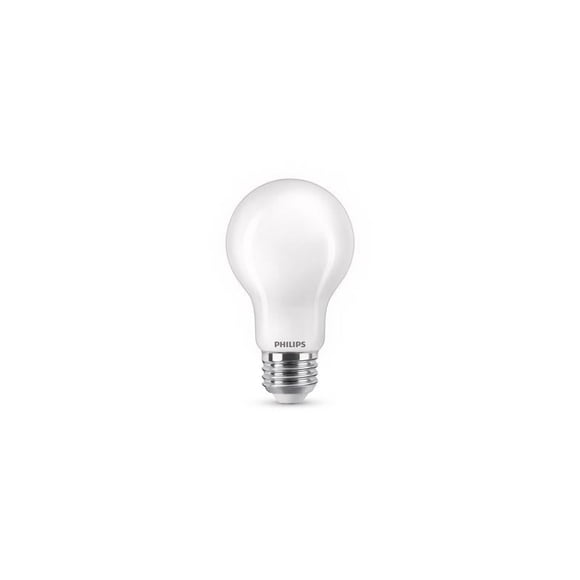 Bombilla LED Philips A19 E26 (mediana), filamento de 11,5 W, 1500 lm, paquete de 2