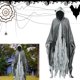 thumbnail image 5 of Túnica Con Capucha para Cosplay Disfraz Fantasma Halloween Fiesta Temática Hombres Y Mujeres, 5 of 9