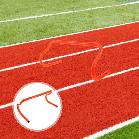 1Pc Practical Durable Agility Hurdles Creative Football Hurdles (Orange)