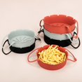 thumbnail image 4 of Silicone Baking Pan with Double Handle Waterproof Non Sticky Fryers Oven Baking Tray Kitchen Cooking Accessories for Daily Use, 4 of 12