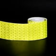 thumbnail image 4 of 3 Rolls 2'' X 9.8ft Reflective Tape Yellow Waterproof Self-Adhesive High Visibility Outdoor Safety Warning Tape Sticker for Car Truck Motorcycle Boat Camper 3m x 5cm Per Roll, 4 of 7