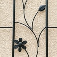 thumbnail image 6 of 2 Pack Rustproof Metal Garden Trellis 86.7" H x 19.7" W Black - Heavy Duty Outdoor Climbing Plant Support for Vines, Flowers, Patio & Garden, 6 of 12