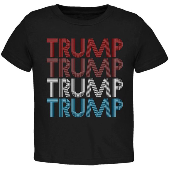 Election 2020 President Trump Vintage Style Toddler T Shirt Black 3T