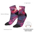 thumbnail image 6 of Fuzoiu Astronaut Riding Fiery Horse Print Adult Socks, Crew Moisture-wicking Socks, Unisex Cushion Crew Socks,Casual Sports Ankle Socks, 6 of 7