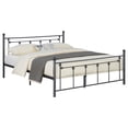 thumbnail image 2 of Gunmetal Slatted Full Platform Bed Frame, 2 of 5