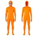 thumbnail image 2 of Full Bodysuit Unisex Spandex Zentai Costume - Stretch Adult Disappearing Man Body Suit for Halloween, 2 of 4