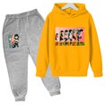 thumbnail image 3 of Sudadera con capucha y pantalón de manga larga con estampado gráfico de My Hero Academia, estilo japonés, estilo Anime, Bakugou Katsuki, estilo Harajuku, 3 of 5