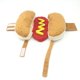thumbnail image 4 of Autumn and winter clothes for teddy dogs, hot dog hamburger shape, Halloween accessories, pet transformation costume, funny dress-up (S) S, 4 of 5