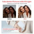 thumbnail image 5 of TONEOF Phone Selfie Light Rechargeable, 3 Modes Adjustable 80 Led Light for iphone/Tablet/Computer, 5 of 14