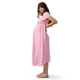 thumbnail image 3 of Ingrid & Isabel For Every Belly Women's Maternity Smocked Woven Dress, Sizes S-XXL, 3 of 10