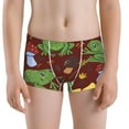 thumbnail image 5 of Yiaed Frogs and Mushrooms Print Boys' Boxer Briefs Cotton Casual Stretch Comfort Boys Boxers - Kids Boxer Briefs Underwear for Boys (6-18)-Large, 5 of 5