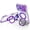 Purple, variant on TECH CIRCLE For iPhone 16 Pro Max (6.9") Magnetic Clear Case with Rotating Ring Kickstand, Tempered Glass Camera Cover (Full Coverage Design), MagSafe-Compatible, Protective Transparent Cover, Blue