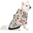 thumbnail image 2 of Gaeub Quirky Santa Reindeer Retro Wave Dog Hoodie Sweatshirts Warm Dog Clothes for Small Dogs,Puppy and Cat Costume-X-Large, 2 of 7