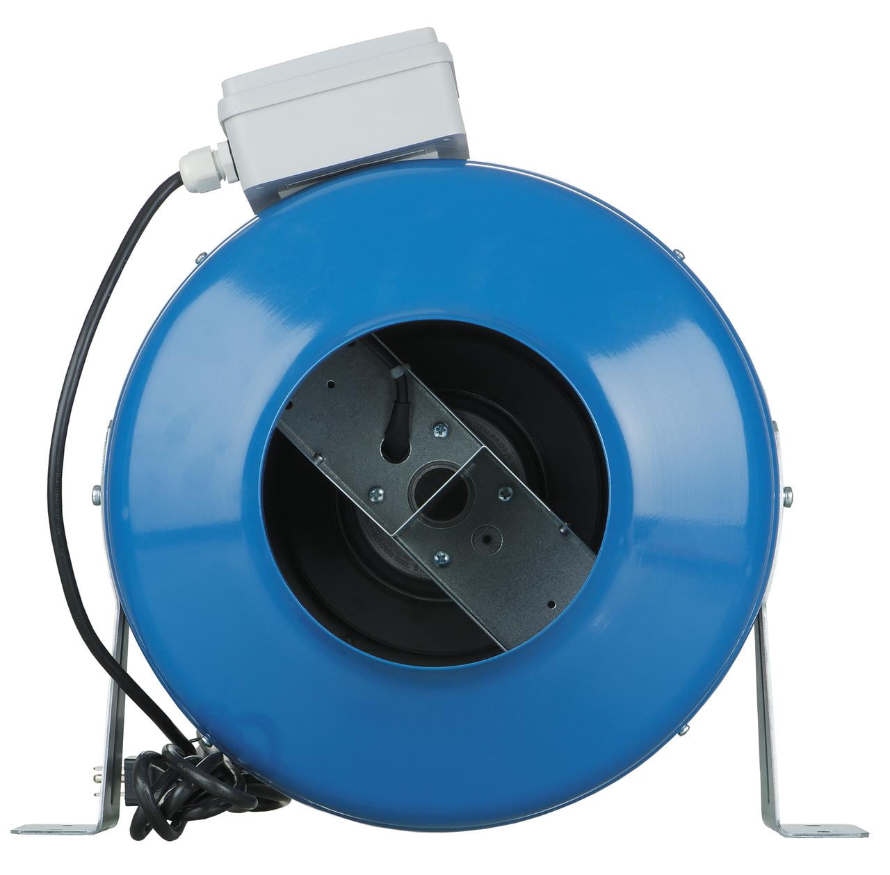 Metal Inline Centrifugal Booster Ventilation Fan, 460 CFM, 152 Watts Duct 6"