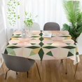 thumbnail image 3 of Yayeee Tablecloths 54" x 54" Rectangle Wrinkle Resistant Party Table Cover, Retro Black Stars, 3 of 8