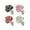 Black, variant on 16ga Colored Rose Petal Cartilage Stud 316L Surgical Steel - Sold Each - N103300