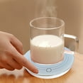 thumbnail image 4 of Cup Warmer under $5! CQCYD Coffee Mug Warmer, USB Cup Warmer with Auto Shut Off, Desk Beverage Warmer for Coffee Tea, Mug Warmer for Office and Home, 4 of 6